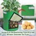 Strong Camel Garden Potato Grow Bag Planter Bag Felt Fabric for Vegetables Container Tub w Access Flap 1 PACK   566957826
